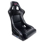 NRG Frp Bucket Seat Prisma ed Pearlized Back All Black Pvc Vegan Material Large