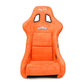 NRG Frp Bucket Seat Ultra ed Grey Peralized Back Orange Vegan Micro Fiber Material Phone Pockets And Special Ultra Embroidery Large