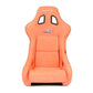 NRG Frp Bucket Seat Ultra ed Grey Peralized Back Peach Vegan Micro Fiber Material Phone Pockets And Special Ultra Embroidery Large