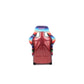 NRG Frp Bucket Seat Prisma- Serepi ed Red Pearlized Back In Vegan Material Medium