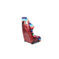 NRG Frp Bucket Seat Prisma- Serepi ed Red Pearlized Back In Vegan Material Medium