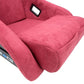 NRG Frp Bucket Seat Prisma ed Pearlized Back All Maroon Alcantara Vegan Material Phone Pockets Medium
