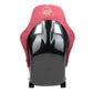 NRG Frp Bucket Seat Prisma ed Pearlized Back All Maroon Alcantara Vegan Material Phone Pockets Medium