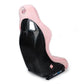 NRG Frp Bucket Seat Prisma ed Pearlized Back All Pink Alcantara Vegan Material Medium