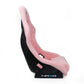 NRG Frp Bucket Seat Prisma ed Pearlized Back All Pink Alcantara Vegan Material Medium
