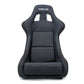NRG Carbon Fiber Bucket Seat Regular Large Black