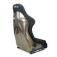 NRG Carbon Fiber Bucket Seat Large Gold