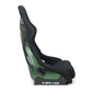 NRG Carbon Fiber Bucket Seat Large Green