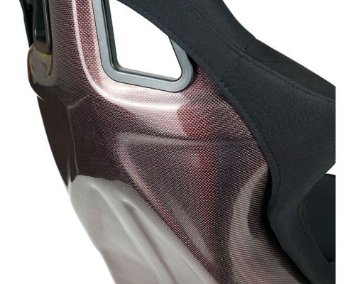 NRG Carbon Fiber Bucket Seat Large Red