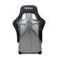 NRG Carbon Fiber Bucket Seat Large Silver