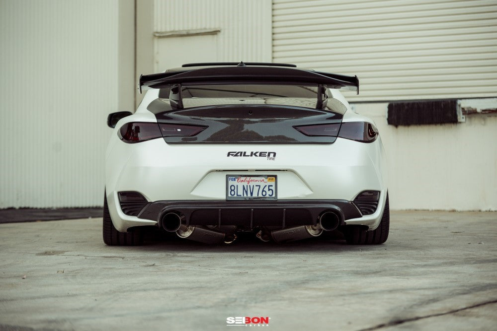 Seibon TB-Style Carbon Fiber Rear Spoiler Infiniti Q60 2017-2021