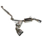 Remark Sports Touring Exhaust Catback Exhaust System w/ 4" Stainless Tip Toyota | Subaru 2022+