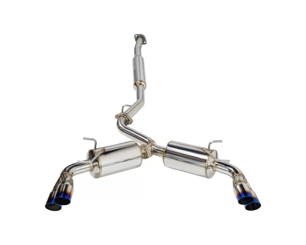 Remark Sports Touring Exhaust Catback Exhaust System w/ 4" Burnt Stainless Tip Toyota | Subaru 2022+
