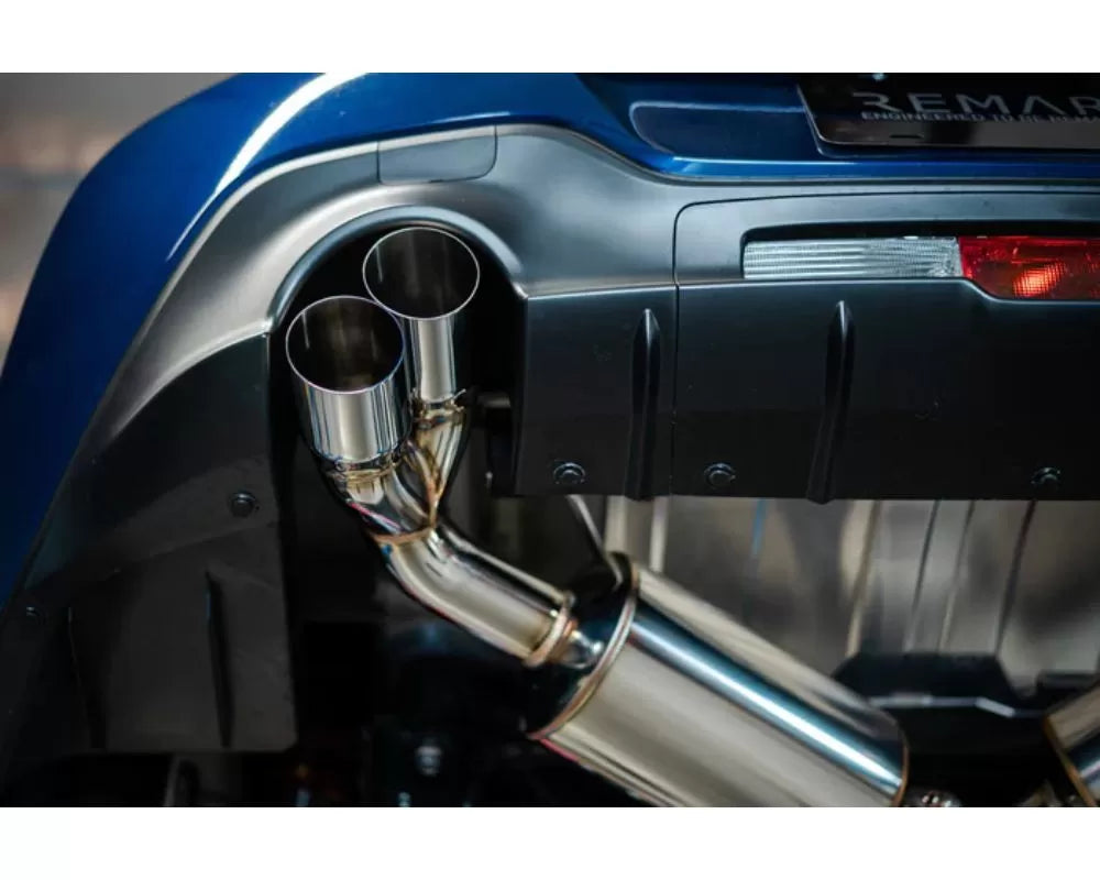 Remark Sports Touring Exhaust Catback Exhaust System w/ 4" Stainless Tip Toyota | Subaru 2022+