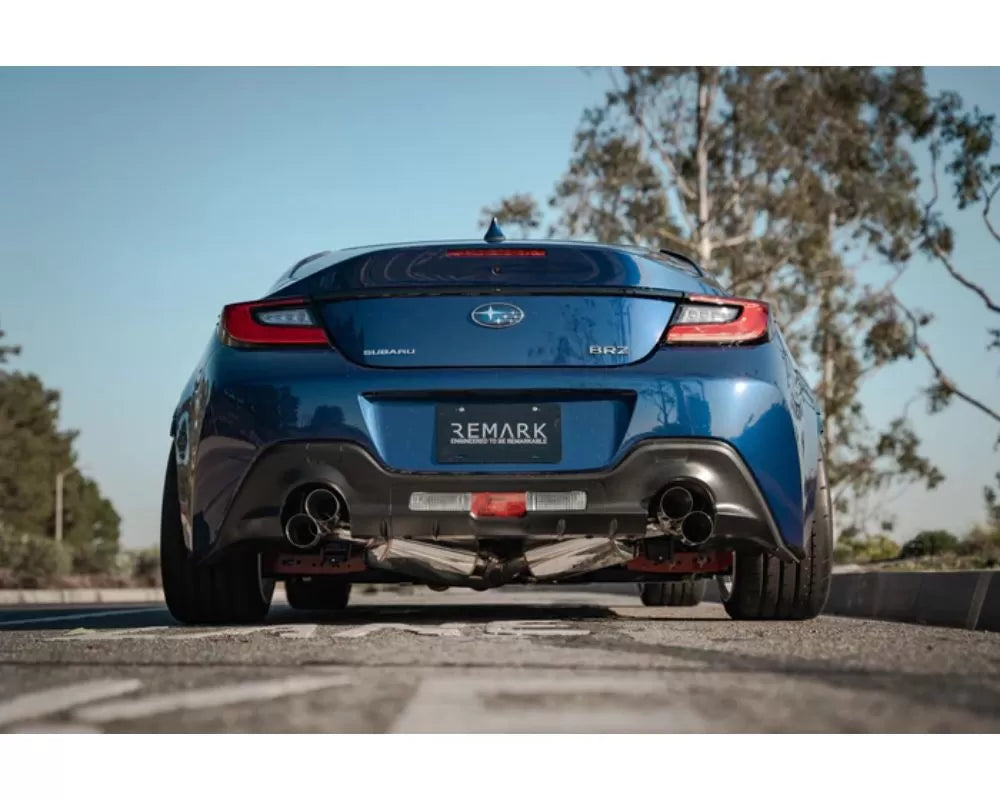 Remark Sports Touring Exhaust Catback Exhaust System w/ 4" Stainless Tip Toyota | Subaru 2022+