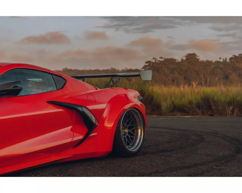 Street Hunter Wide Body Kit w/ FRP Front Lip Chevrolet C8 Corvette Stingray 2020-2024