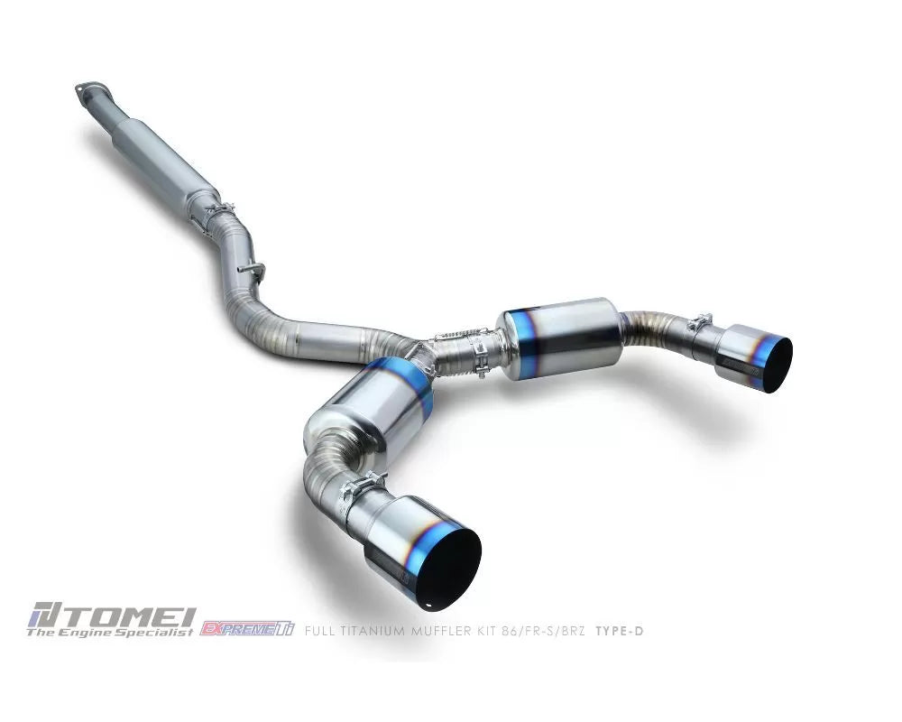 Tomei Exprem Ti Full Type-D Titanium Muffler Kit Toyota GT-86 | Scion FR-S | Subaru BRZ 2012+