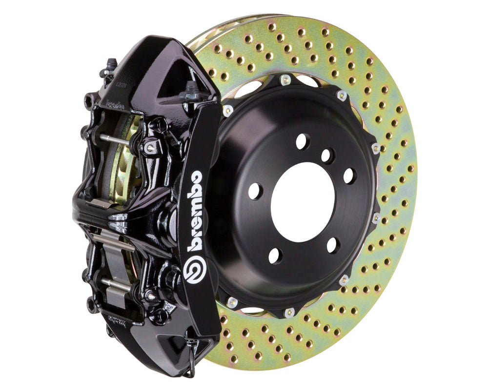 Brembo GT Rear Big Brake Kit 380x32 6-Piston Drilled Rotors, Chevrolet, Corvette C8, 2020-2023, Model #2M1.9007A1