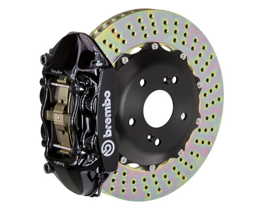 Brembo GT Rear Big Brake Kit 328x28 2-Piece 4-Piston Drilled Rotors, Honda, S2000, 2000-2009, Model #2P1.6009A1