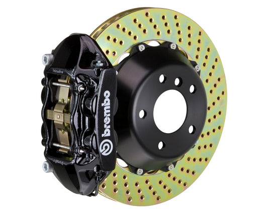 Brembo GT Rear Big Brake Kit 380x28 2-Piece 4-Piston Drilled Rotors, Ford, Mustang, Mustang Echoboost, Mustang GT, 2015-2023, Model #2P1.9045A1
