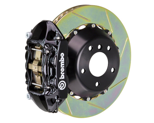 Brembo GT Rear Big Brake Kit 380x28 2-Piece 4-Piston Slotted Rotors, Ford, Mustang, Mustang Echoboost, Mustang GT, 2015-2023, Model #2P2.9049A1