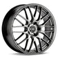Enkei EKM3 Wheel Performance Series Hyper Silver 18x7.5 5x100 45mm