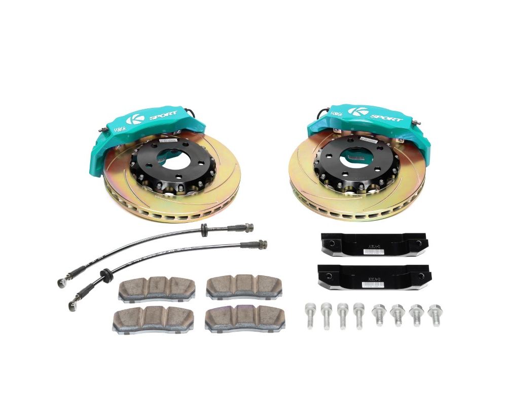 Ksport Slimline 3 Piston 350mm Front Big Brake Kit - Slotted Acura RSX 2002-2006