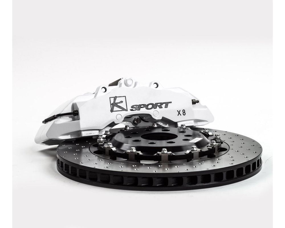 Ksport Supercomp 8 Piston 400mm Front Big Brake Kit - Drilled Acura RSX 2002-2006