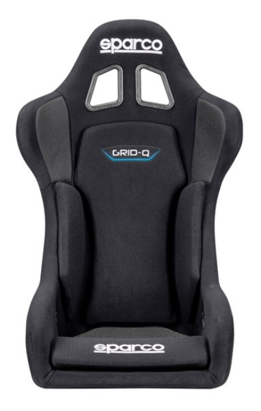 Sparco Cloth Grid Q Competition Racing Seat Black