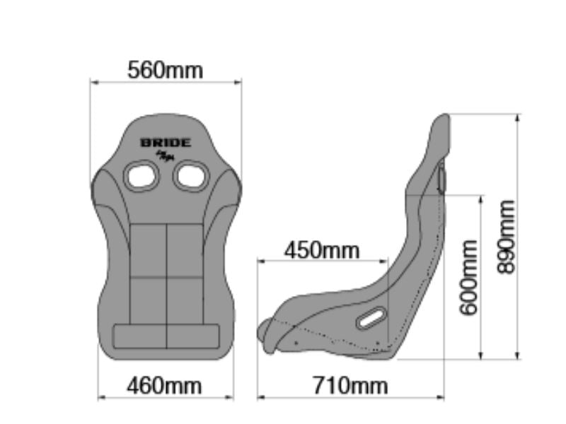 Bride ZETA IV with Super Aramid-Black Carbon (Black)